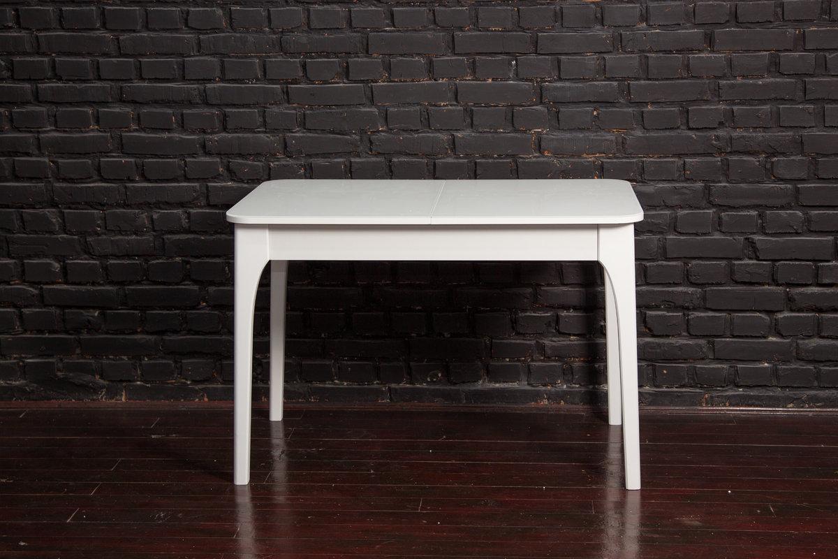 Стіл Фієста (110+35)*70, білий/білий, фото 1