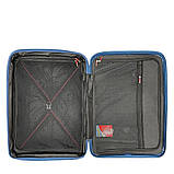 Валіза Airtex ручна поклажа S поліпропілен синя 55х40х20см/38л/2.4кг, фото 10