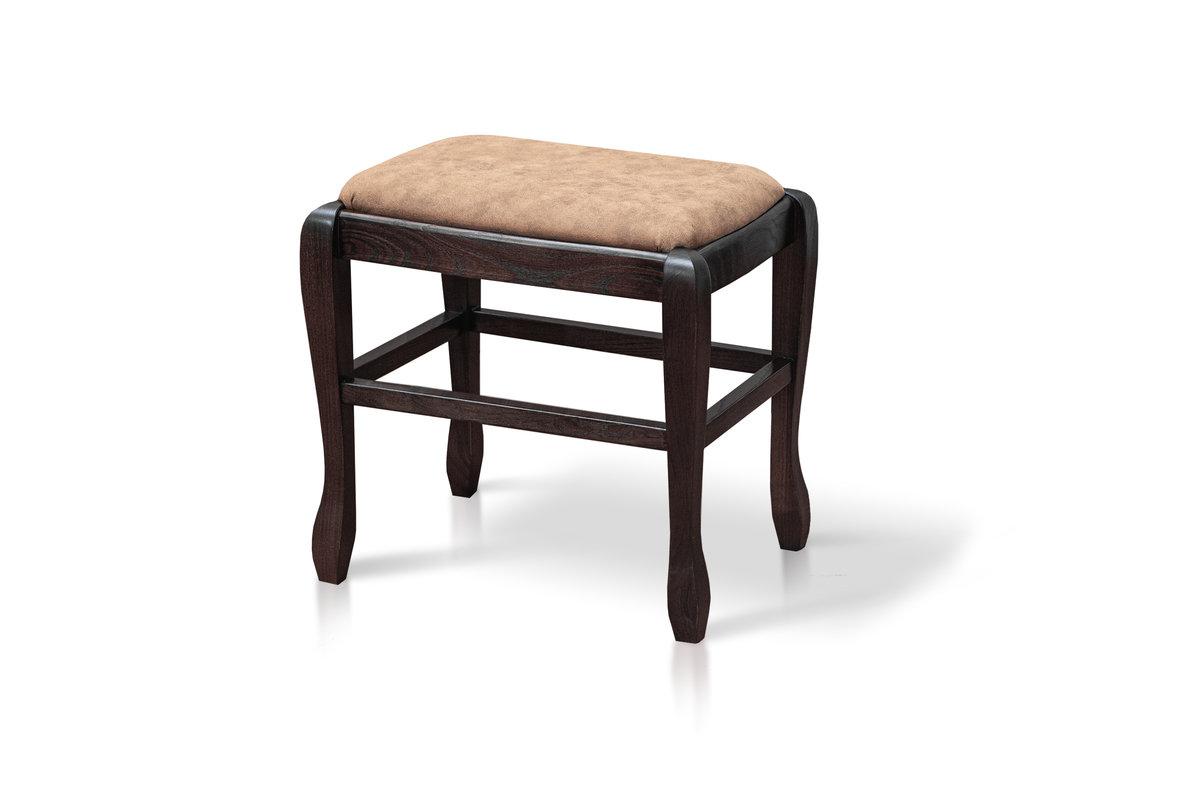 Банкетка Сієста 490, т.горіх/бежева тканина, фото 1