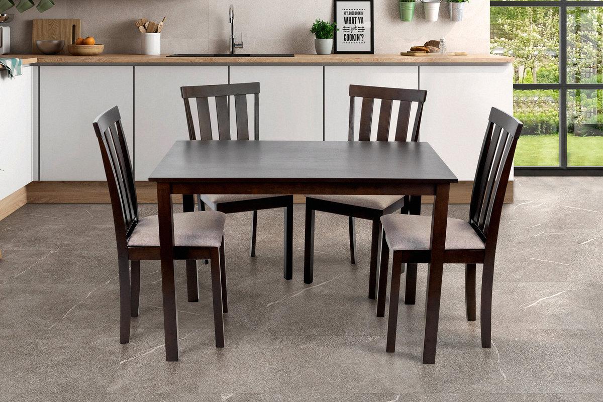 Комплект Юджин (1+4) Тем.горіх/ESPRESSO, фото 1