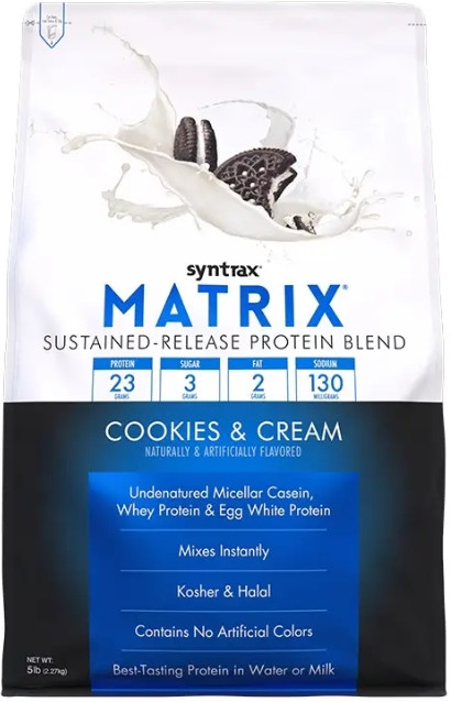 Протеїн для набору ваги Syntrax Matrix 2,3 kg печиво з кремом