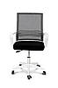 Стілець офісний Веб, чорний/білий, фото 2