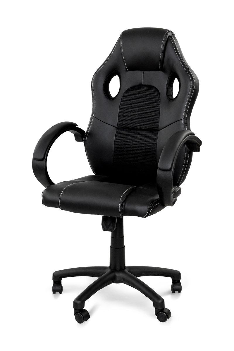 Крісло геймерське Пульс, чорний, фото 1