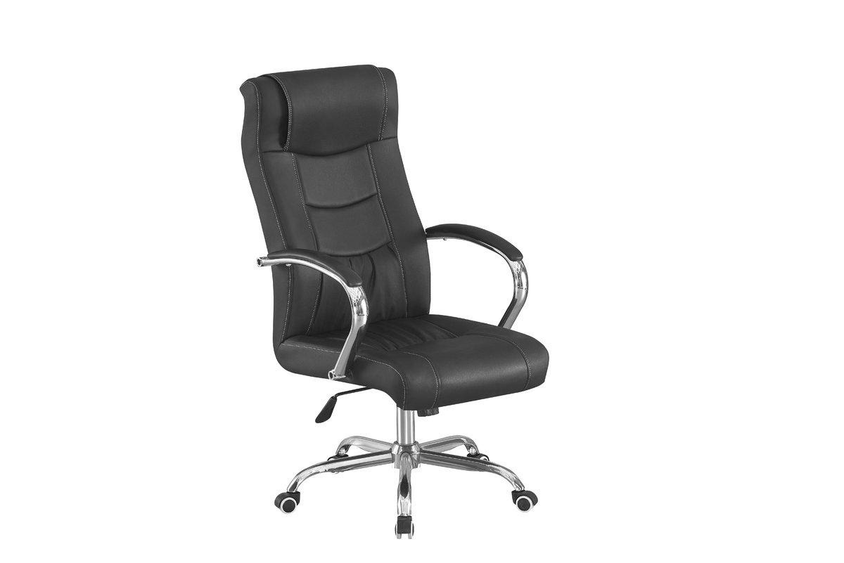 Стілець офісний Чат, чорний, фото 1