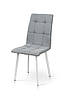 Стілець Трініті, метал білий/тканина світло сіра, фото 2