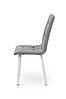 Стілець Трініті, метал білий/тканина світло сіра, фото 3
