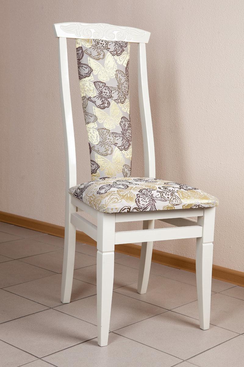 Стілець обідній Чумак-2, слон кістка/бабочка NEW, фото 1