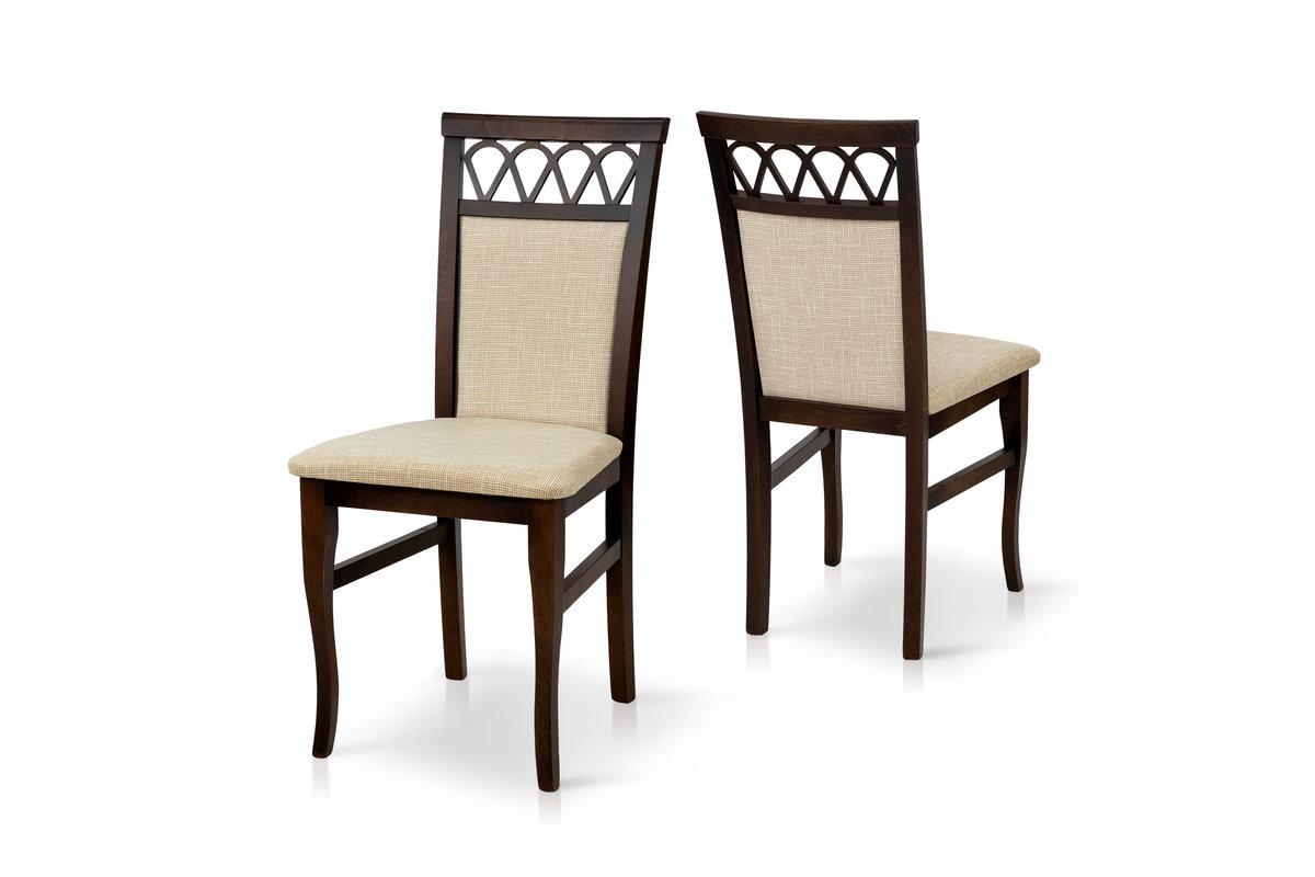 Стілець Анжело 5, горіх/світл тканина Luis 1, фото 1