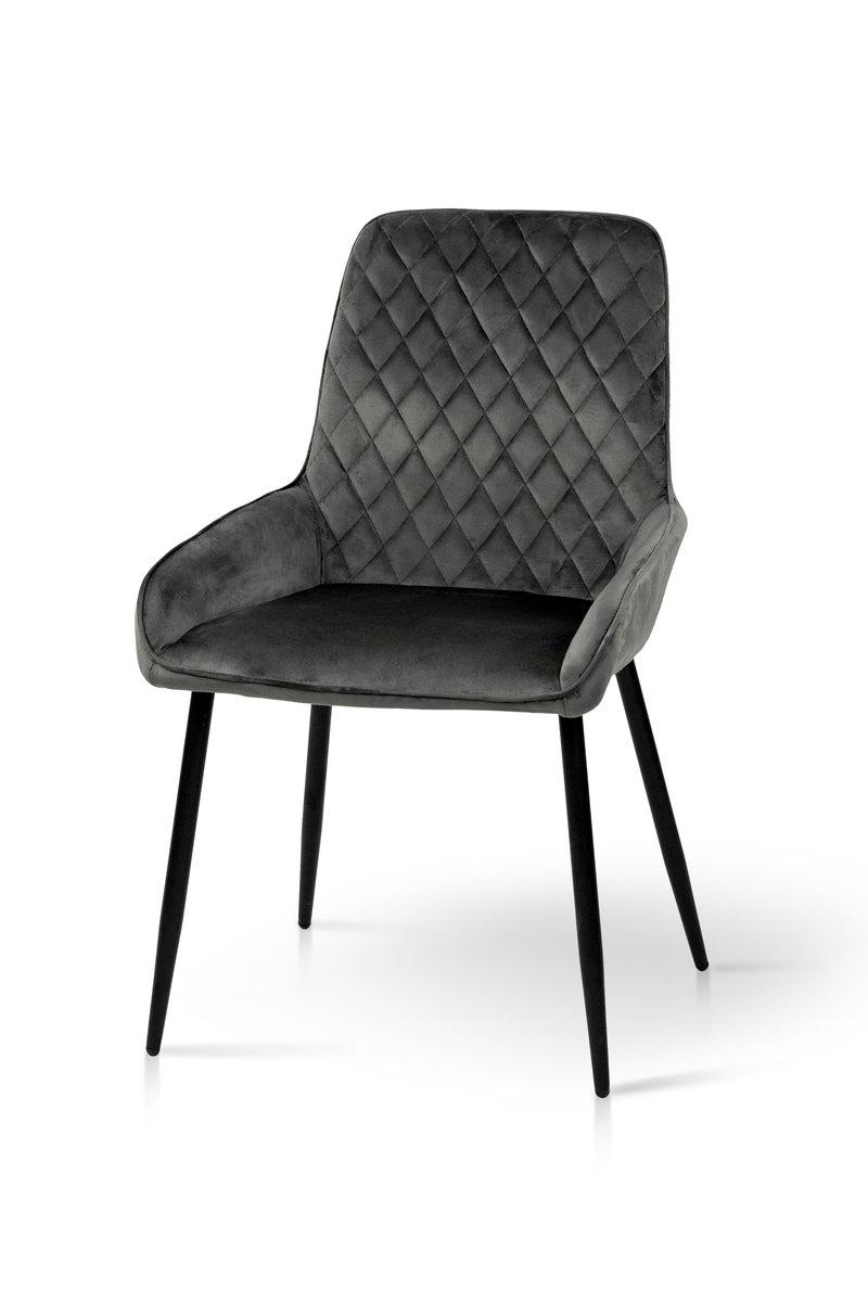 Стілець Ніколь XS-2839, чорний/графіт, фото 1