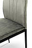 Стілець Річь, чорний/велюр сірий, фото 5