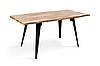 Стіл Лагуна, 120(+40)*80, чорний/штучний шпон MDF, фото 5