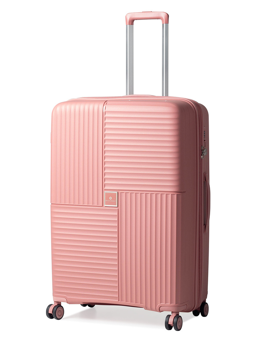 Валіза велика L поліпропілен пудра 76х52х31(+5)см/125л/4.6кг/Snowball, фото 1