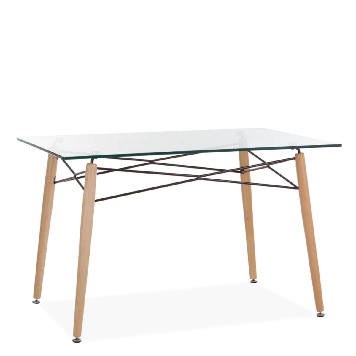 Стіл обідній ЕВЕРЕСТ Glass 120*80, скло, фото 1