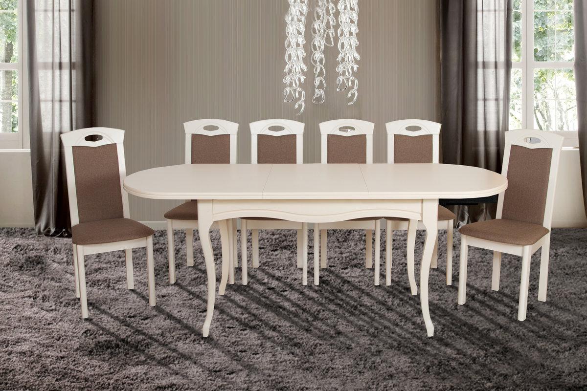 Стіл обідній Олівер (1500+500)*845, беж., фото 1