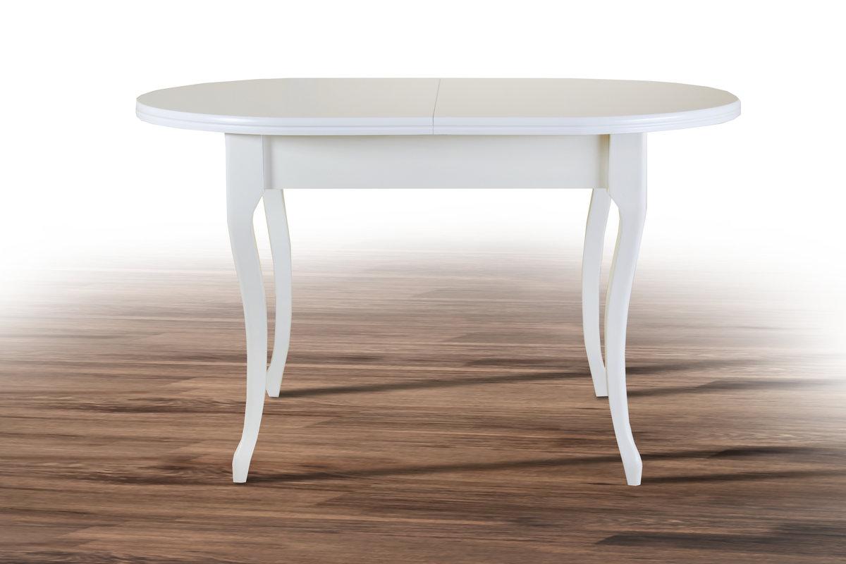 Стіл обідній Твіст (1260+340)*810, білий, фото 1