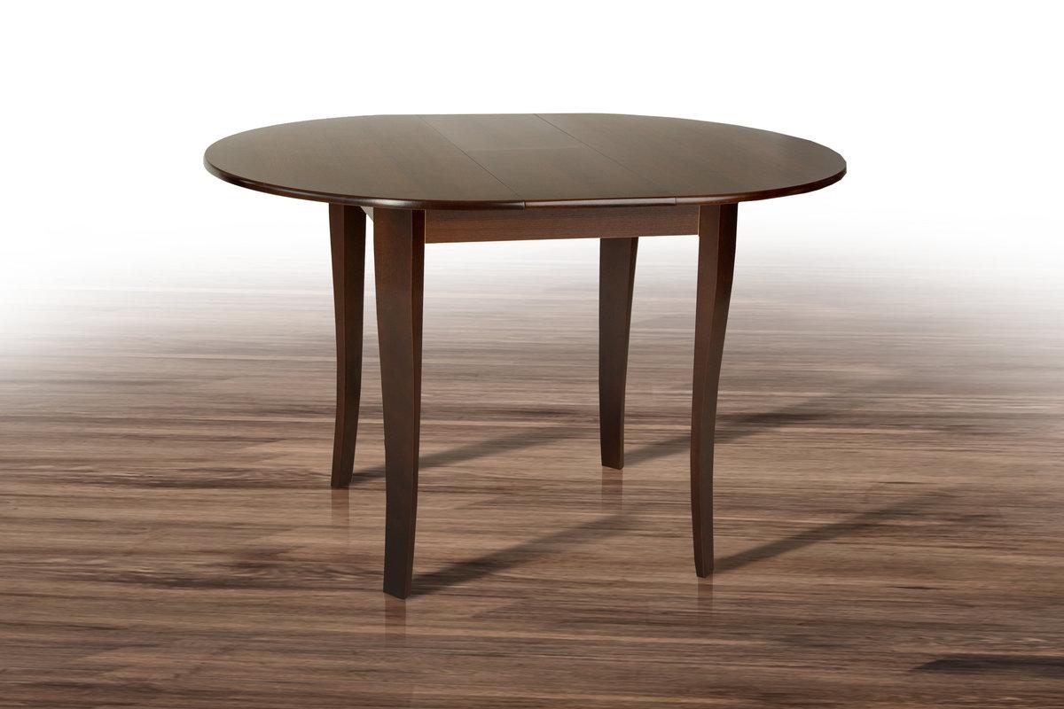 Стіл обідній Дукат (930+250)*930, горіх темн., фото 1