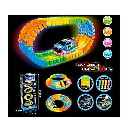 Автотрек Magic Tracks Магічний трек 49 деталей (GD-49A)
