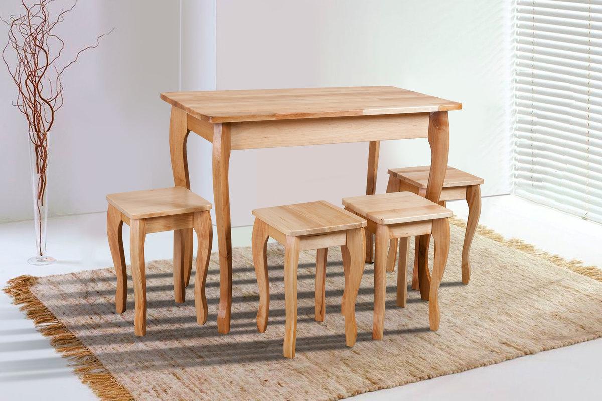 Стіл обідній СМАРТ 1000*600, ВІЛЬХА/натуральний, фото 1