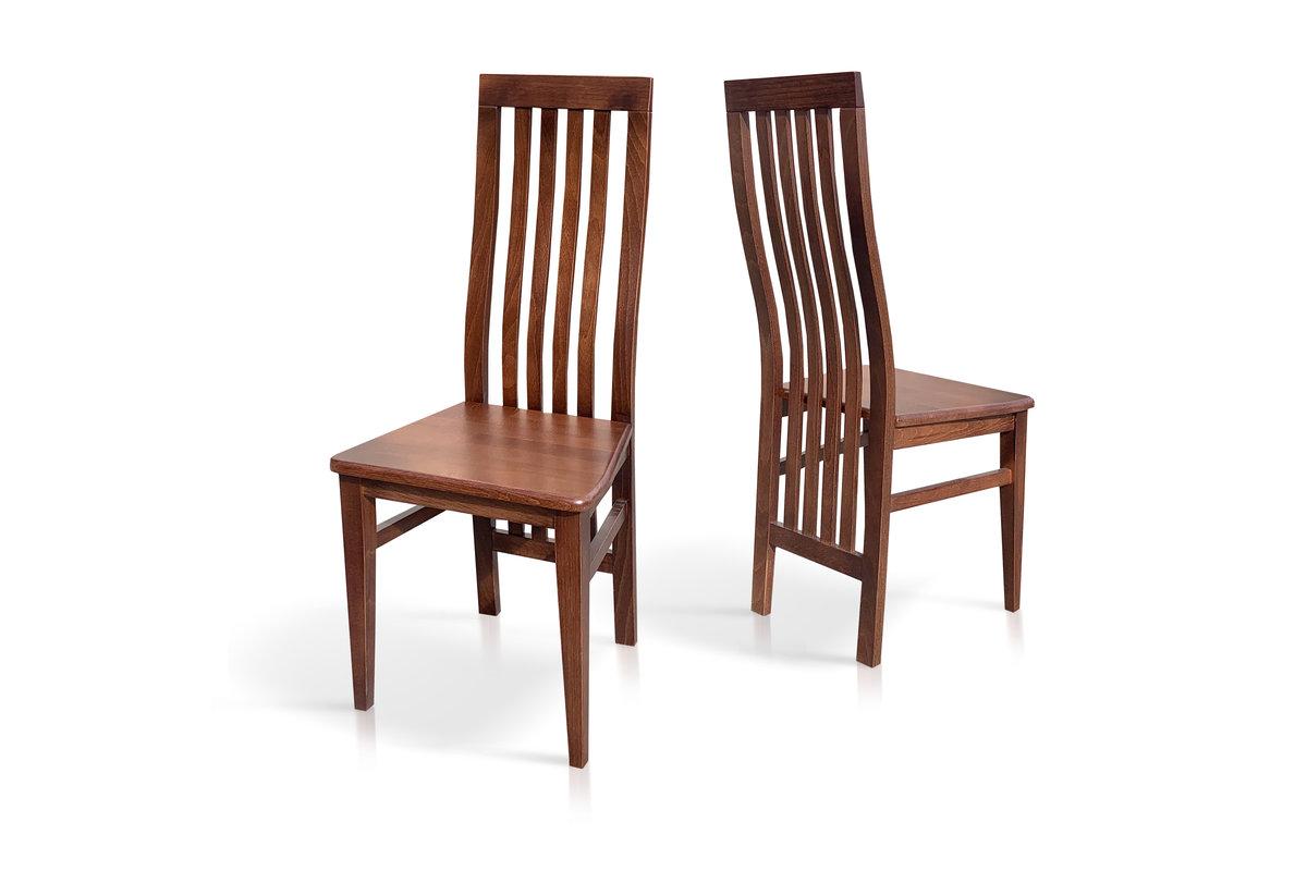 Стілець Моніка ТВЕРДИЙ, горіх, фото 1