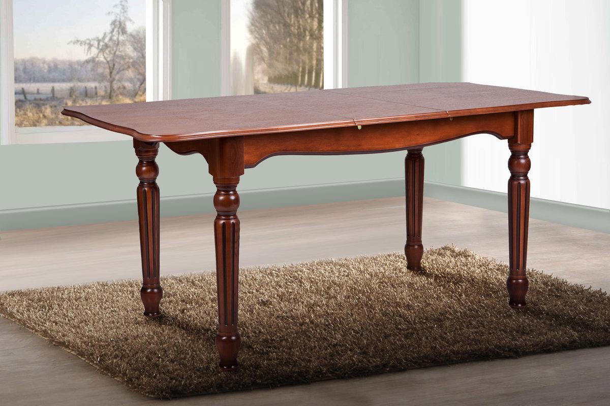 Стіл обідній Венеція (120+40)/80, горіх, фото 1