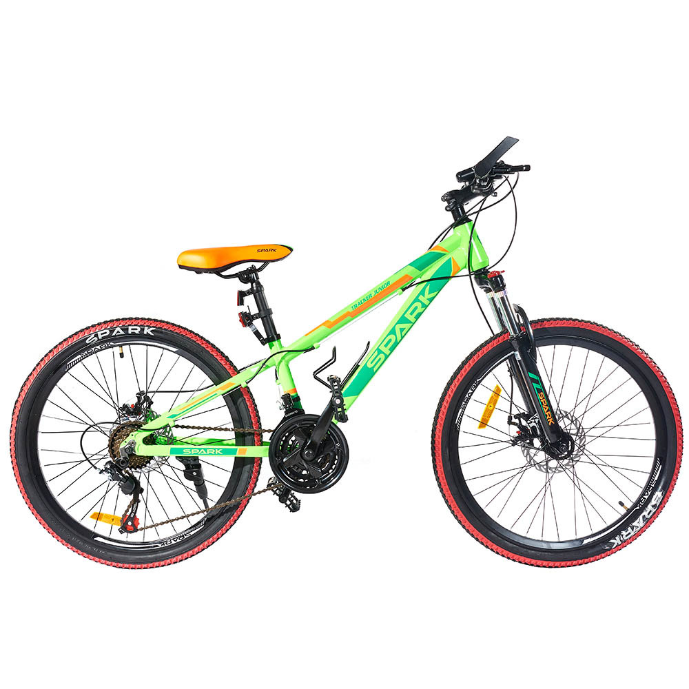 Велосипед SPARK TRACKER JUNIOR 24-AL-11-AML-D (зелений)