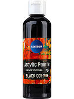 Фарба акрилова художня чорна 120 мл Centrum 80925 для малювання