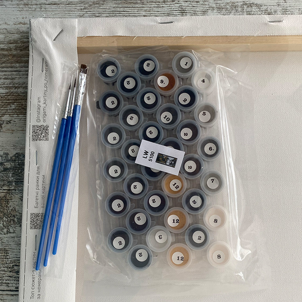 写真画 Картина по номерам Цветы на подоконнике, 40х50 (GX39240