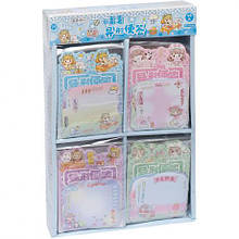 Набір декоративних стиків для нотаток 30ар (15 паперові +15 самоклеючі) XM-JD2562A MZOPT