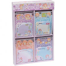 Набір декоративних стиків для нотаток 30ар (15 паперові +15 самоклеючі) XM-JD2562В MZOPT