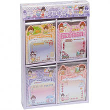 Набір декоративних стиків для нотаток 30ар (15 паперові +15 самоклеючі) XM-JD2562С MZOPT