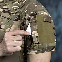 Тактична футболка Lesko A426/A341 Camouflage XXL з коротким рукавом для відпочинку кемпінгу спорту 3 шт., фото 3