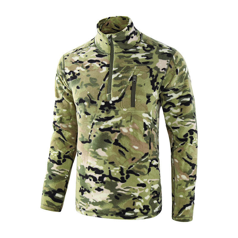 Тактична кофта Lesko A973 Camouflage CP XL 36р. флісова чоловіча 9 шт.