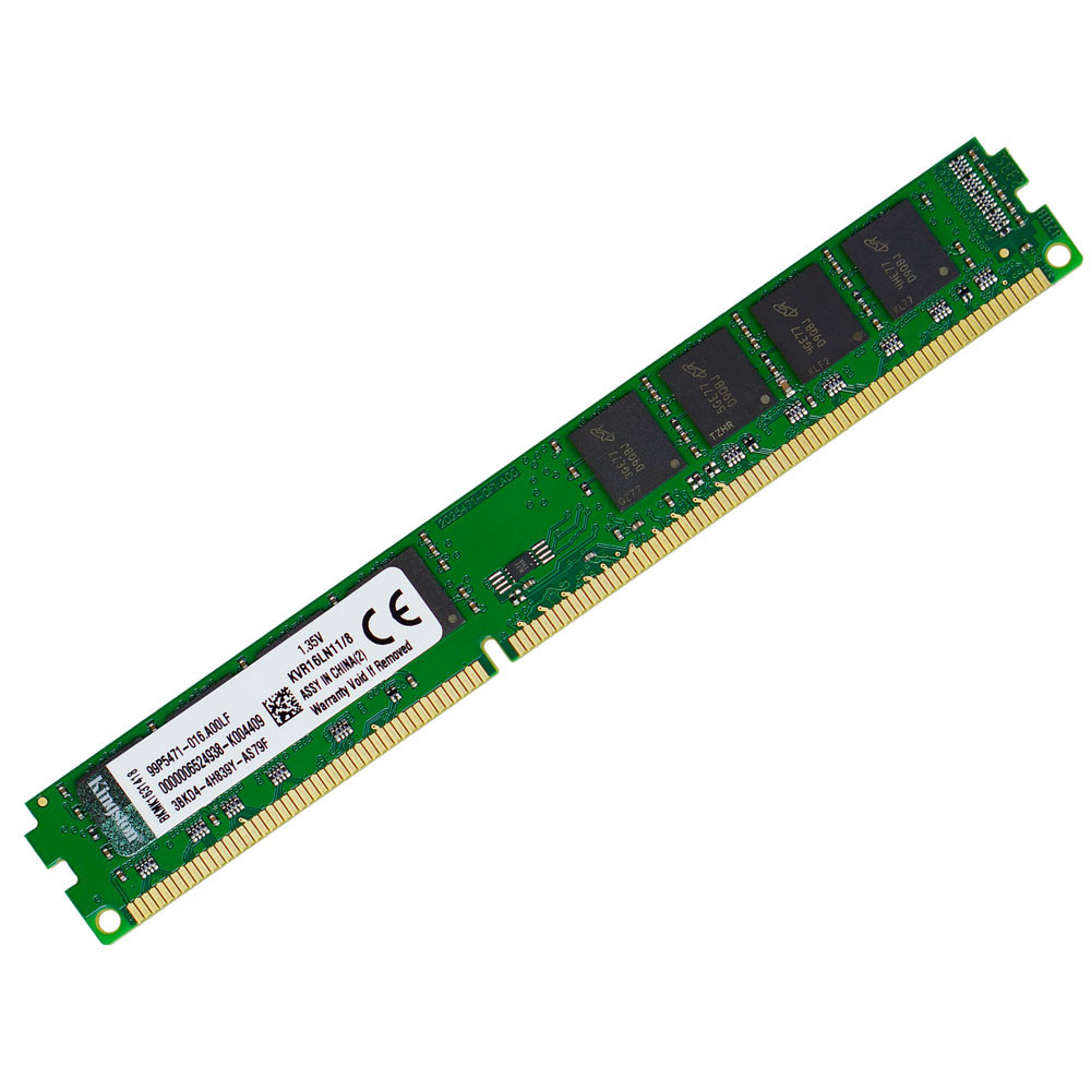 Оперативна пам'ять DDR3L-1600 8Gb PC3L-12800 1.35V 1600МГц  KVR16LN11/8-GSB 8192MB  мал. 1