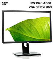 Монітор 23” Dell U2312HM/IPS 1920x1080 Full HD/VGA DP DVI USB Б/В