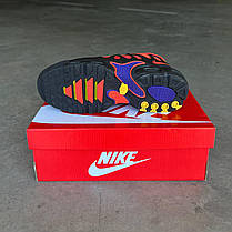 Чоловічі кросівки Nike Air Max Plus Drift All Day Взуття Найк Аір Плюс червоні з чорним текстиль демісезон, фото 6