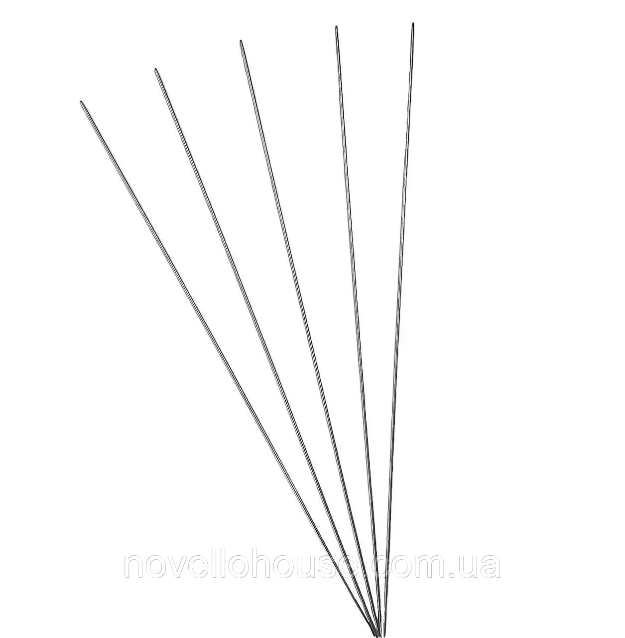 Спиці шкарпеткові металеві 35 см № 2,5, фото 1