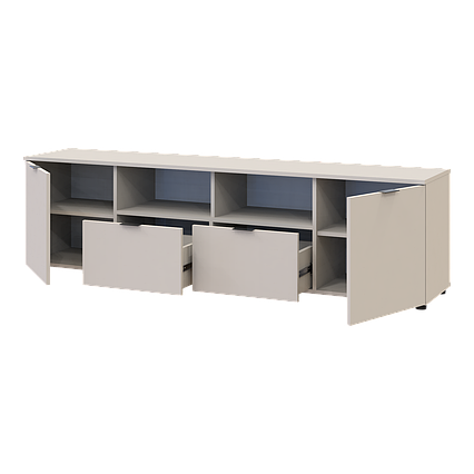 Тумба під ТВ Doros Рон 4 180х38х50 см Кашемір
