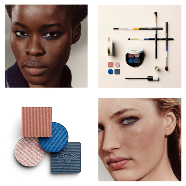 Hermes Ombres d'Hermès Eye Shadow Quartet 04 Ombres Marines