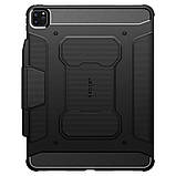 Чохол Spigen для iPad Pro 13” (2024) - Rugged Armor PRO, Black (ACS07007), фото 2