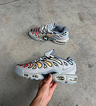 Чоловічі кросівки Nike Air Max Plus Drift Grey Взуття Найк Аір Плюс сірі текстиль демісезон, фото 4