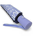 Парасолька напівавтомат жіноча Toprain 593 "Words" на 9 спиць Світло-фіолетова, фото 5