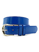Жіночий ремінь 3,3 х 110 см Weatro Синій zhn-kz-kit33-022, фото 3