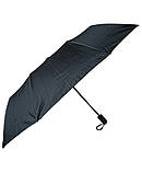 Парасолька чоловіча Blue Rain RB-108 напівавтомат 10 спиць Чорна, фото 2