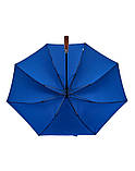 Парасолька-тростина антишторм напівавтомат Parachase No1116 8 спиць Синя, фото 5