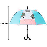 Дитяча парасолька RST RST062A Cow 65 см Блакитна (11202-63129), фото 4