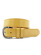 Жіночий ремінь 3,3 х 110 см Weatro Гірчичний zhn-kz-kit33-027, фото 2