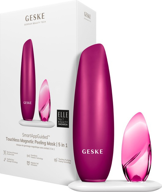 Безконтактна магнітна пілінг маска Geske Touchless Magnetic Peeling Mask 5 в 1 Magenta (GK000005MG01), фото 1