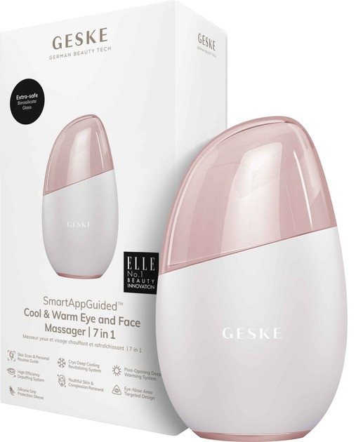 Масажер для очей і обличчя Geske Cool & Warm Eye and Face Massager 7 в 1 Starlight (GK000700SL01), фото 1