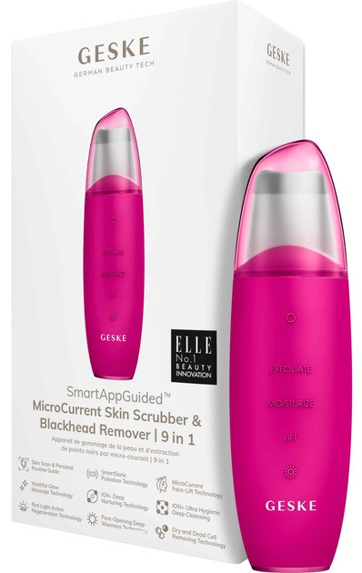 Мікрострумовий скрабер для шкіри та усунення чорних цяток Geske MicroCurrent Skin Scrubber&Blackhead Remover 9, фото 1