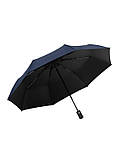 Парасолька жіноча автомат PL 004 складана на 8 спиць Синя, фото 2